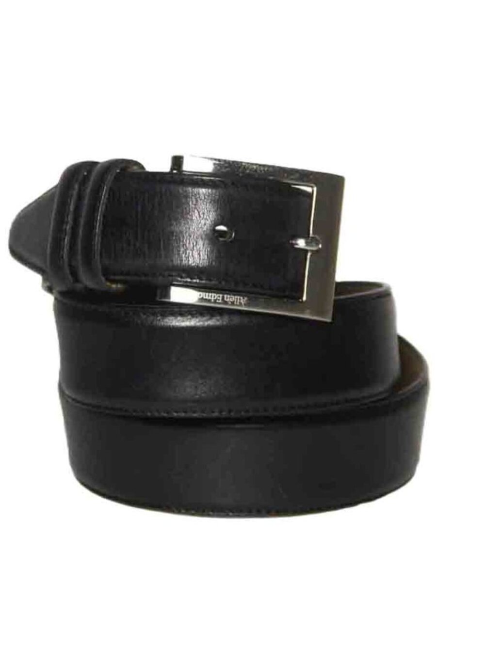 Allen Edmonds Black Leather Dress Belt Handcrafted Men's Size 36